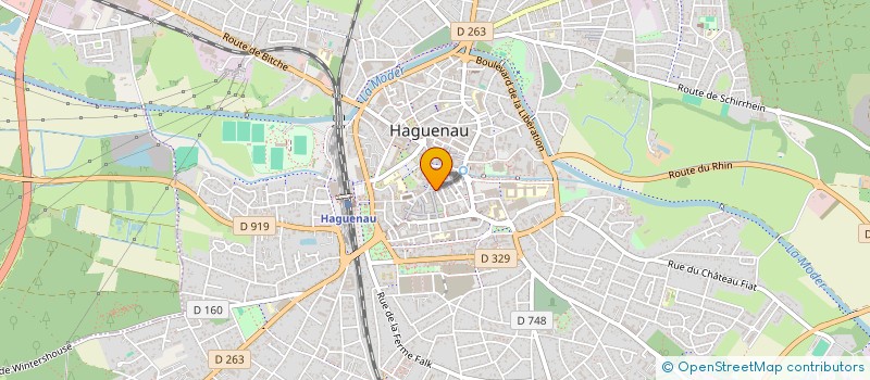 localisation de l'entreprise MADAME ARLETTE WORMSER  HAGUENAU