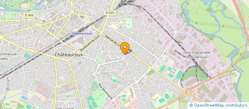 localisation de l'entreprise MADAME ARLINE BEMESA KABAMBA à CHATEAUROUX
