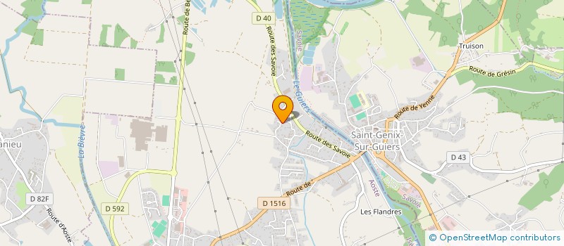 localisation de l'entreprise MADAME ARMANDA DA SILVA CASTRO  AOSTE