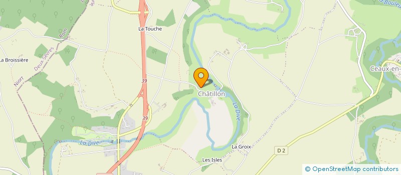 localisation de l'entreprise MADAME ARMANDE BONNIN à VALENCE-EN-POITOU