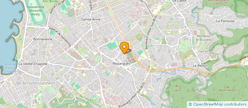 localisation de l'entreprise MADAME ARMANDE CURNIER à MARSEILLE