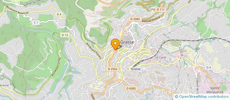 localisation de l'entreprise MADAME ARMANDE GASTAUD à GRASSE