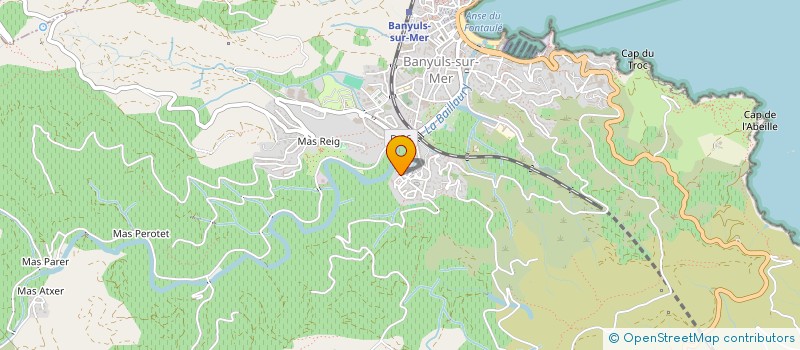 localisation de l'entreprise MADAME ARMANDE GIROU  BANYULS-SUR-MER