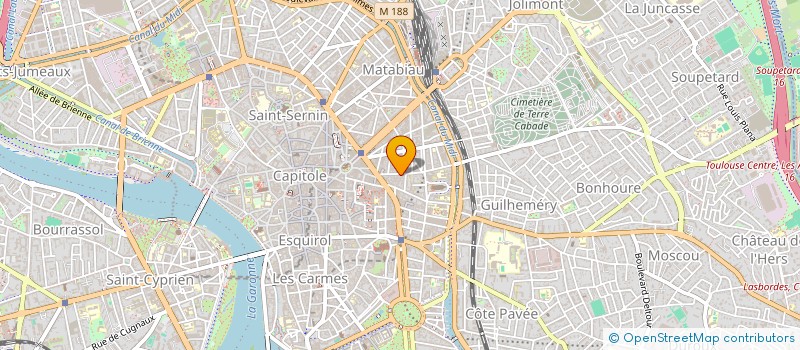localisation de l'entreprise MADAME ARMANDE MAUMET à TOULOUSE