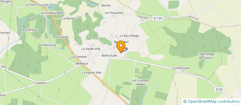 localisation de l'entreprise MADAME ARMANDE MAZAN à FEGREAC