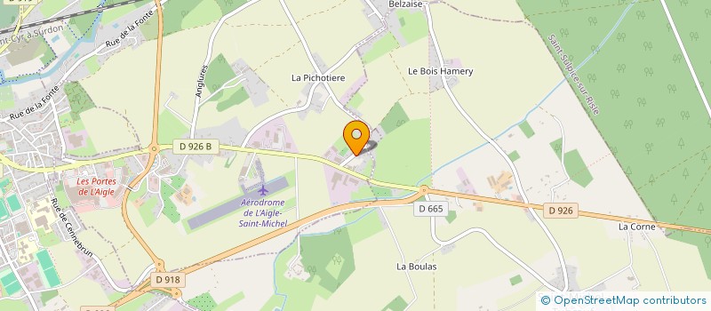localisation de l'entreprise MADAME ARMANDE MONY à SAINT-SULPICE-SUR-RISLE
