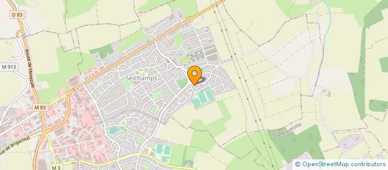 localisation de l'entreprise MADAME ARMANDE ORY  SEICHAMPS