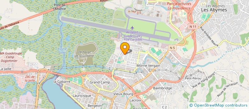 localisation de l'entreprise MADAME ARMANDE QUIDAL à LES ABYMES