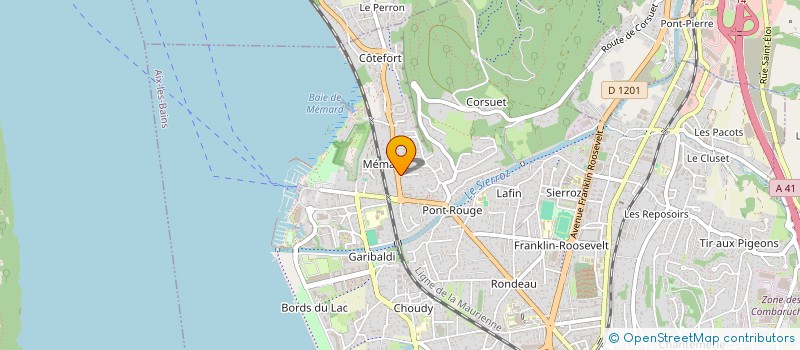 localisation de l'entreprise MADAME ARMANDE SIFFOINTE à AIX-LES-BAINS