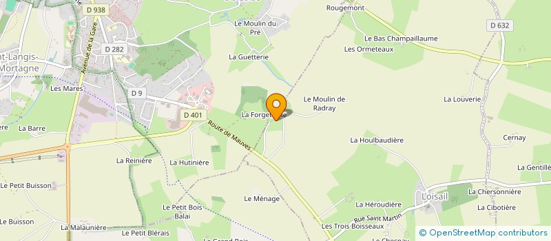 localisation de l'entreprise MADAME ARMANDE VANDEMOORTELE à LOISAIL
