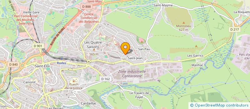 localisation de l'entreprise MADAME ARMANDE VERDOUX  ONET-LE-CHATEAU