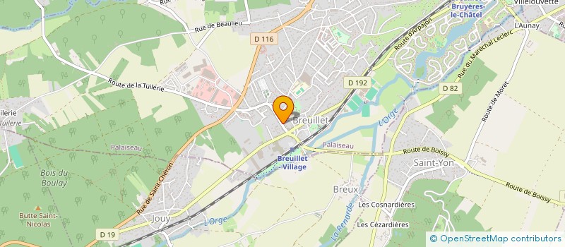 localisation de l'entreprise MADAME ARMANDINE ACCOTTO à BREUILLET