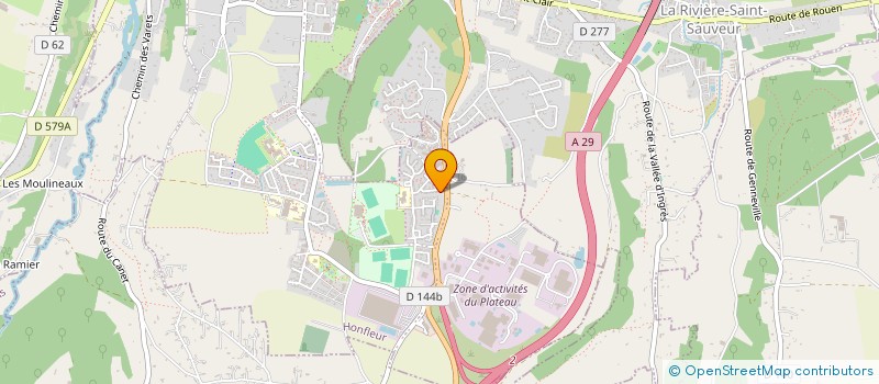 localisation de l'entreprise MADAME ARMANDINE CRESTE  HONFLEUR