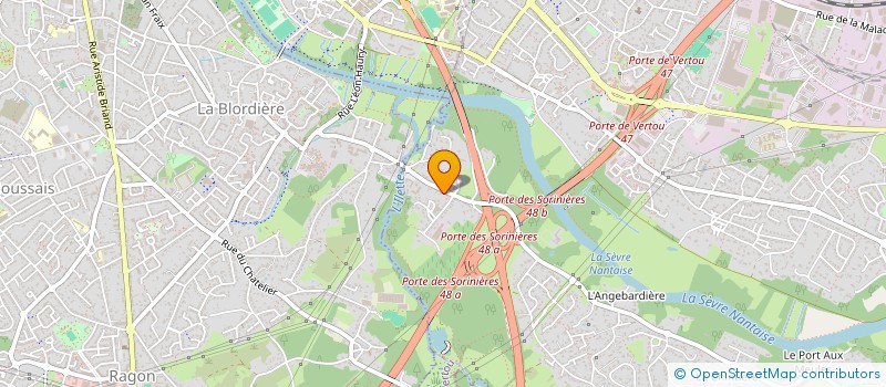 localisation de l'entreprise MADAME ARMEL LE MAGUERESSE  VERTOU