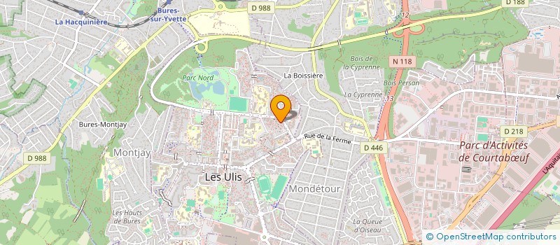 localisation de l'entreprise MADAME ARMEL LIGNON à LES ULIS