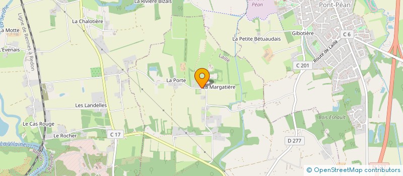 localisation de l'entreprise MADAME ARMEL PETITPAS  LAILLE