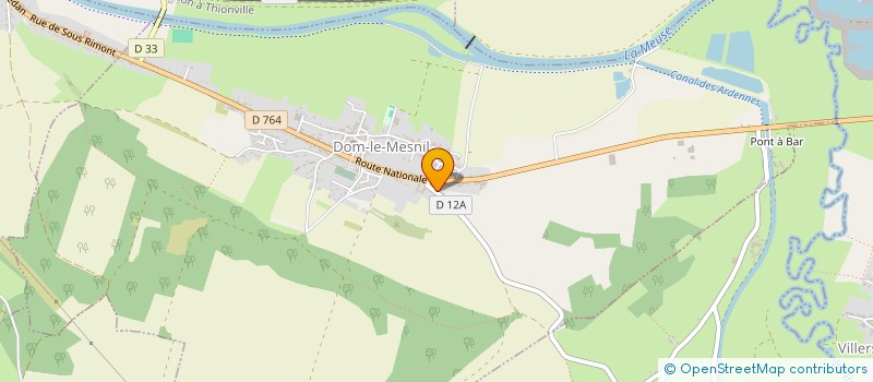 localisation de l'entreprise MADAME ARMEL RENNESSON  SAPOGNE-ET-FEUCHERES