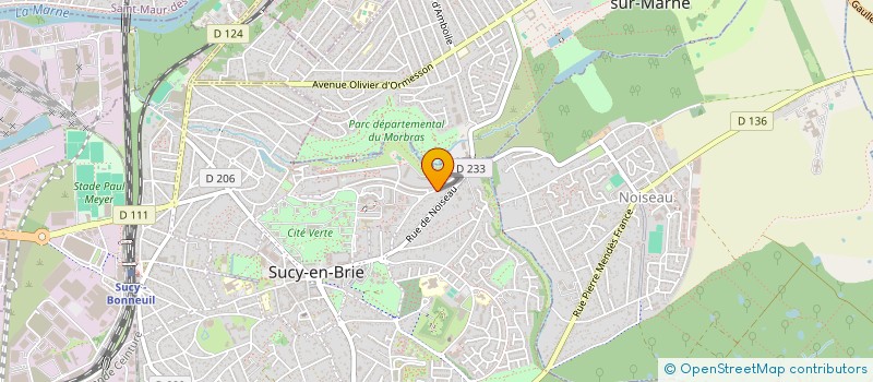 localisation de l'entreprise MADAME ARMELIDA OKE ASOOGBA  SUCY-EN-BRIE