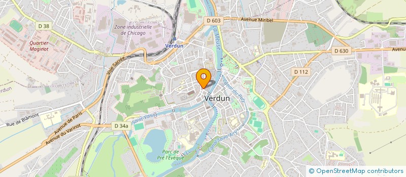 localisation de l'entreprise MADAME ARMELIDE BIOCCHI à VERDUN