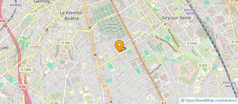 localisation de l'entreprise MADAME ARMELLE ANTIER à IVRY-SUR-SEINE