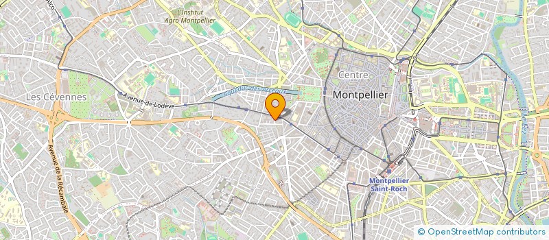 localisation de l'entreprise MADAME ARMELLE BAILLEAU à MONTPELLIER