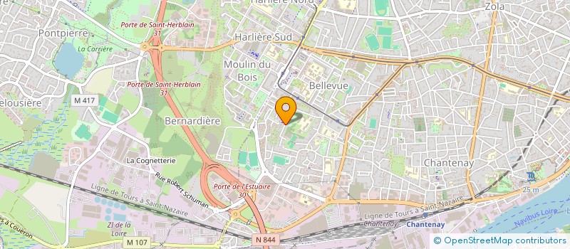 localisation de l'entreprise MADAME ARMELLE BARRE à NANTES