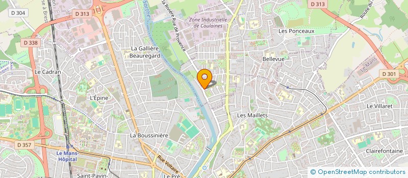 localisation de l'entreprise MADAME ARMELLE BEAUTE  COULAINES