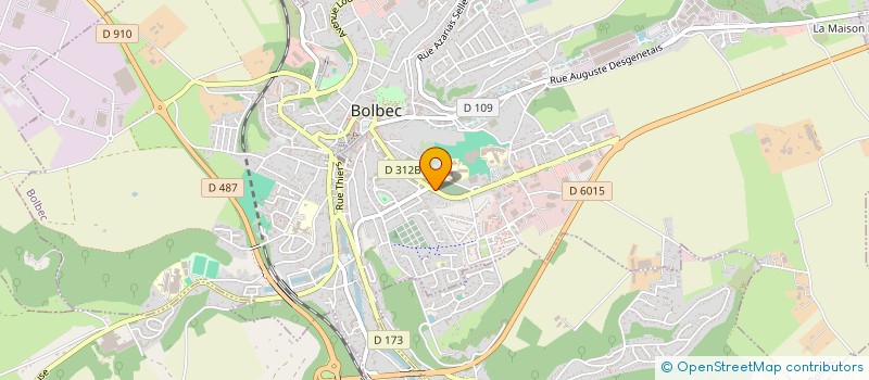 localisation de l'entreprise MADAME ARMELLE BEUQUE  BOLBEC