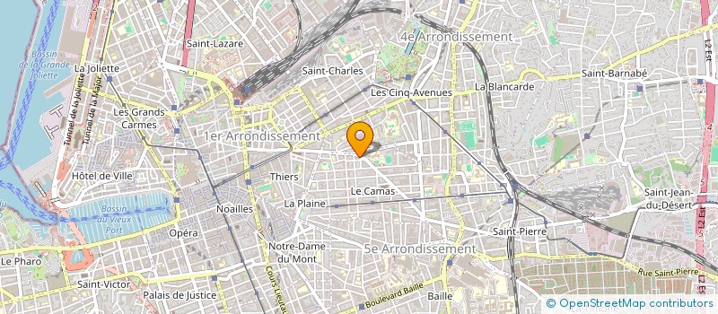 localisation de l'entreprise MADAME ARMELLE BIGNON  MARSEILLE