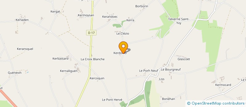 localisation de l'entreprise MADAME ARMELLE BODENNEC  MOREAC