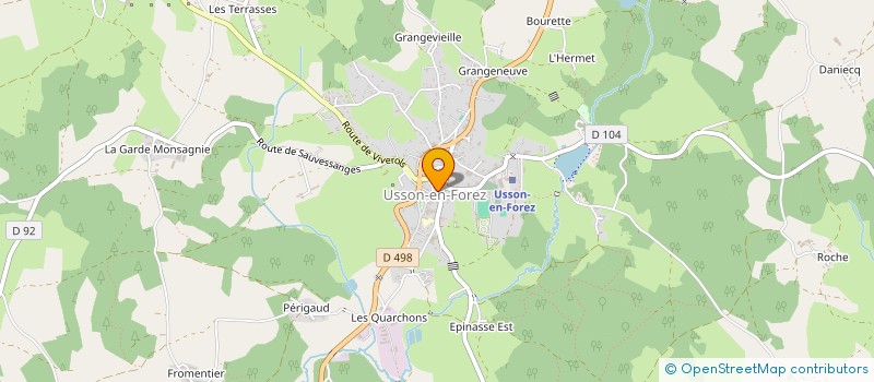 localisation de l'entreprise MADAME ARMELLE BOSVERT  USSON-EN-FOREZ