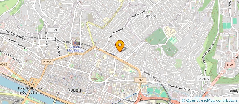 localisation de l'entreprise MADAME ARMELLE BOURDON  ROUEN