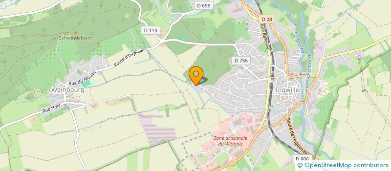 localisation de l'entreprise MADAME ARMELLE BULTEZ à INGWILLER
