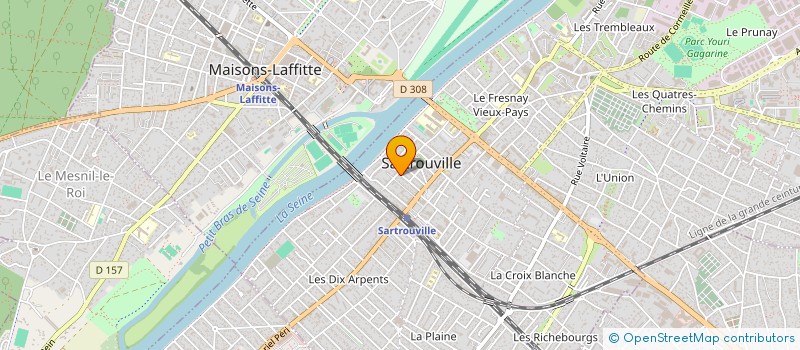 localisation de l'entreprise MADAME ARMELLE CARNET  SARTROUVILLE