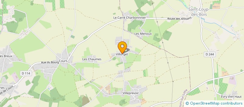 localisation de l'entreprise MADAME ARMELLE CHAINET à COSNE-COURS-SUR-LOIRE