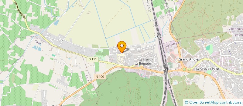 localisation de l'entreprise MADAME ARMELLE CHAPOT  ROCHEFORT-DU-GARD