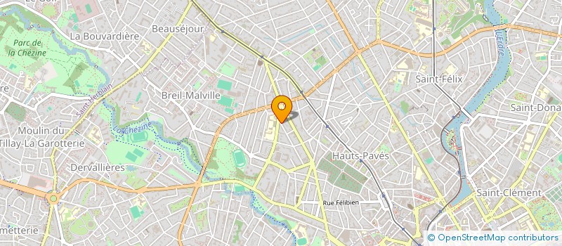 localisation de l'entreprise MADAME ARMELLE CHRETIEN à NANTES