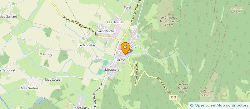 localisation de l'entreprise MADAME ARMELLE COLOMBAIN à VAL-REVERMONT