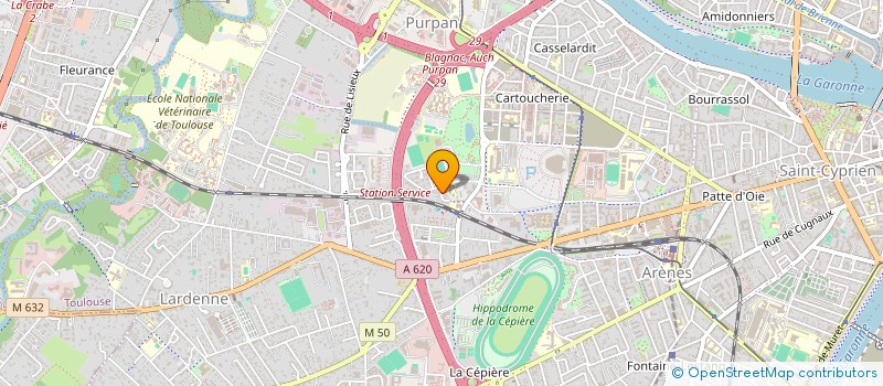 localisation de l'entreprise MADAME ARMELLE CONCHE à TOULOUSE