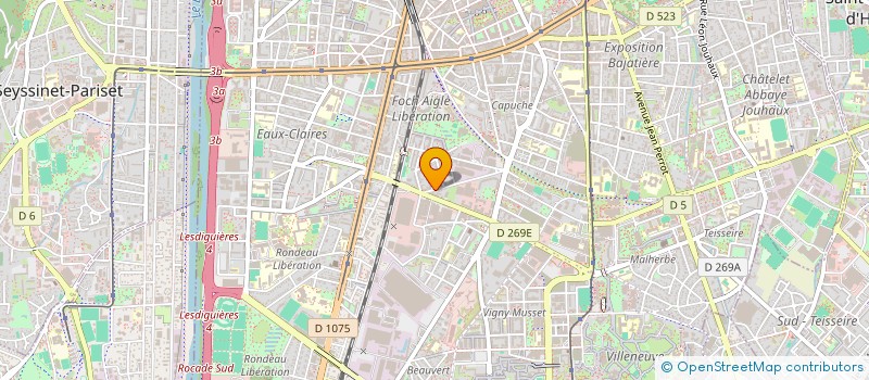 localisation de l'entreprise MADAME ARMELLE COTTRANT  GRENOBLE