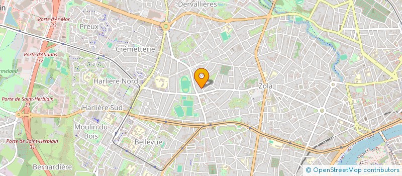 localisation de l'entreprise MADAME ARMELLE DE GOESBRIAND  NANTES