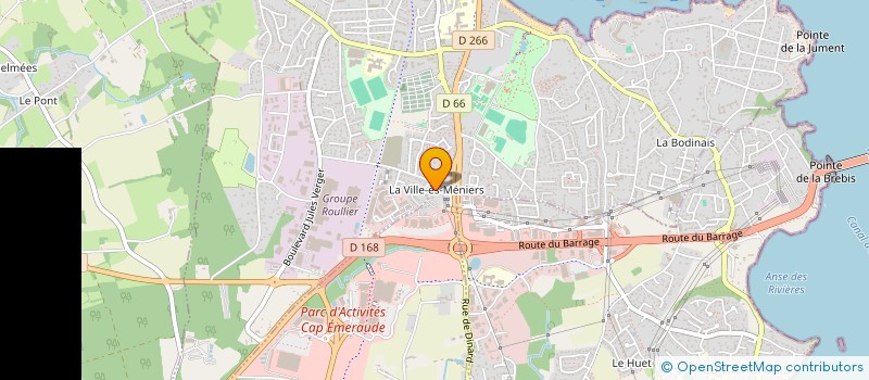 localisation de l'entreprise MADAME ARMELLE DE LA BRETESCHE  DINARD