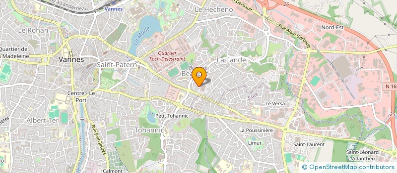 localisation de l'entreprise MADAME ARMELLE DE QUELEN à VANNES