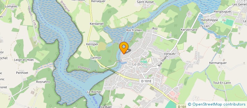 localisation de l'entreprise MADAME ARMELLE DEBOUX  LE BONO