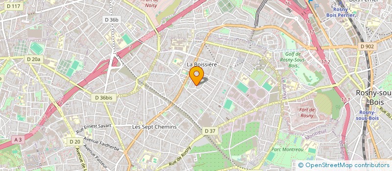 localisation de l'entreprise MADAME ARMELLE DEBUC  MONTREUIL