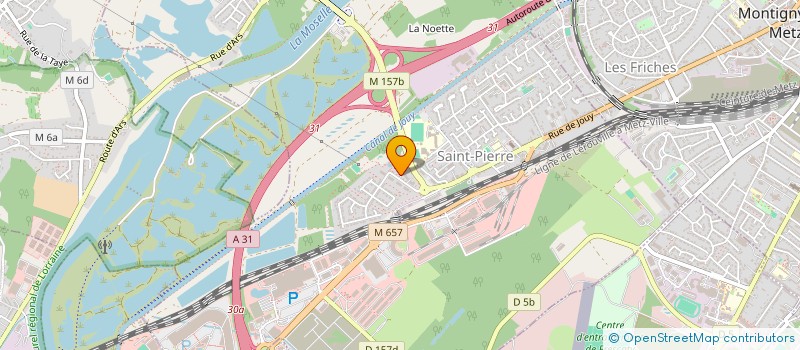 localisation de l'entreprise MADAME ARMELLE DELANGE  MOULINS-LES-METZ