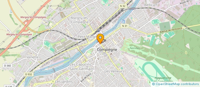 localisation de l'entreprise MADAME ARMELLE DELAPLACE à COMPIEGNE