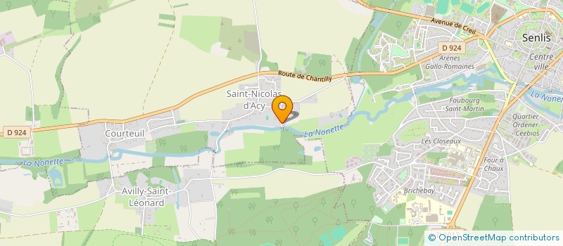 localisation de l'entreprise MADAME ARMELLE DELETANG  COURTEUIL