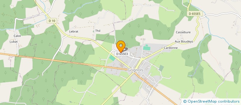 localisation de l'entreprise MADAME ARMELLE DELSERT  GRIGNOLS