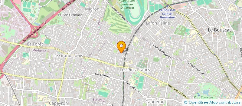 localisation de l'entreprise MADAME ARMELLE DESPROGES  BORDEAUX